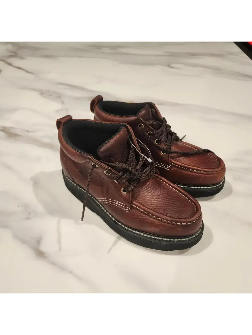 Fin & Feather EVA Tech Leather Chukka Boots Men's 6.5 D